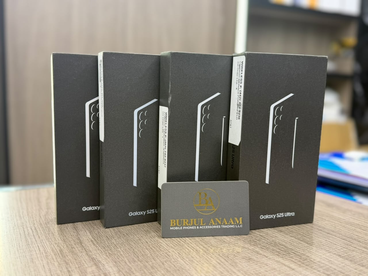 Curated flagship phones at Burjul Anaam, Dubai